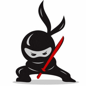 Ninja with red sword