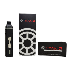 Titan 2 Dry Herb Vaporizer with box and manual